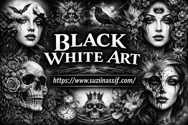 Black White Art | Timeless Monochrome Expressions in Modern Art